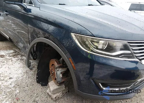 2017 Lincoln Mkx Reserve from USA, damaged, VIN 2LMPJ8LR0HBL38013